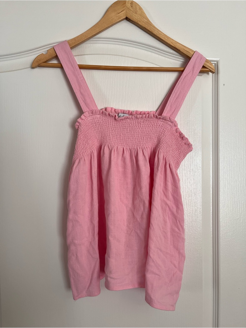 Petal & Pup Pink Smocked Top